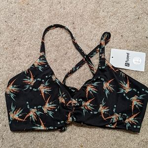 Fused hawaii swim top